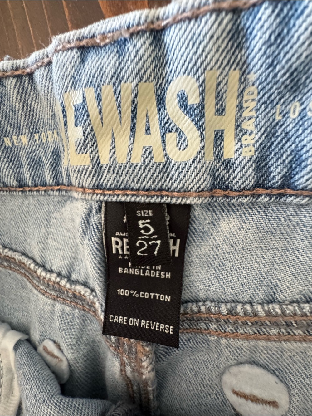 Rewash Denim size 5/27 - Picture 5 of 8